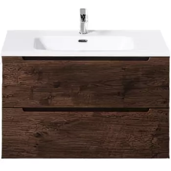 Тумба с раковиной Belbagno Etna 80 темное дерево