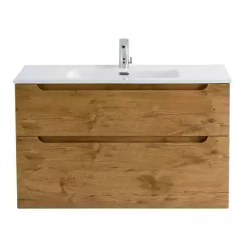 Тумба с раковиной BelBagno Etna 90 светлое дерево