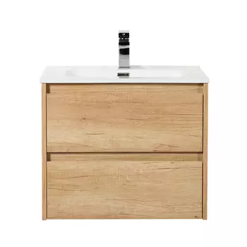 Тумба с раковиной BelBagno Kraft 60 светлое дерево