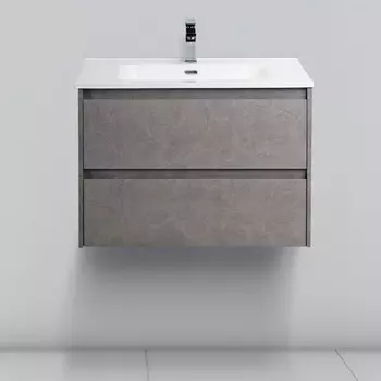Тумба с раковиной BelBagno Kraft 70 pietra grigio