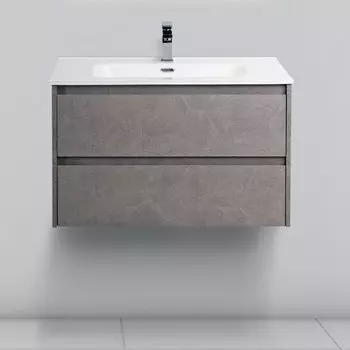 Тумба с раковиной BelBagno Kraft 90 pietra grigio