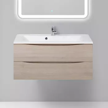 Тумба с раковиной BelBagno Marino 100 rovere grigio