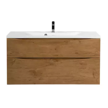 Тумба с раковиной Belbagno Marino 110 светлое дерево, Rovere Nature