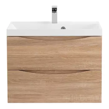 Тумба с раковиной Belbagno Marino 60 светлое дерево