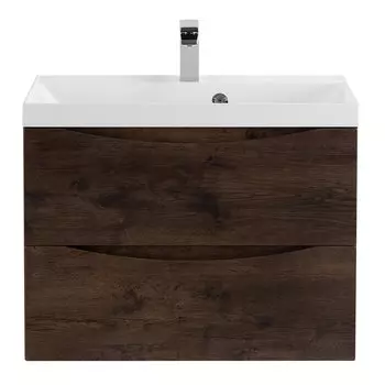 Тумба с раковиной Belbagno Marino 60 темное дерево