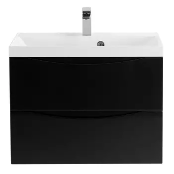 Тумба с раковиной Belbagno Marino 70 черный