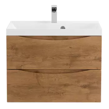 Тумба с раковиной Belbagno Marino 70 светлое дерево