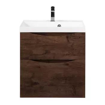 Тумба с раковиной BelBagno Marino 70 темное дерево, Rovere Moro
