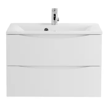 Тумба с раковиной Belbagno Marino 75 белый матовый