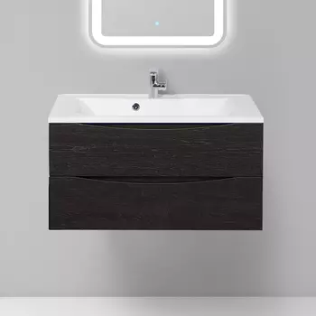 Тумба с раковиной BelBagno Marino 90 rovere cioccolato amaro