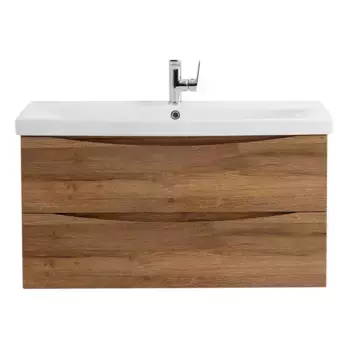 Тумба с раковиной BelBagno Marino-Cer 100 светлое дерево