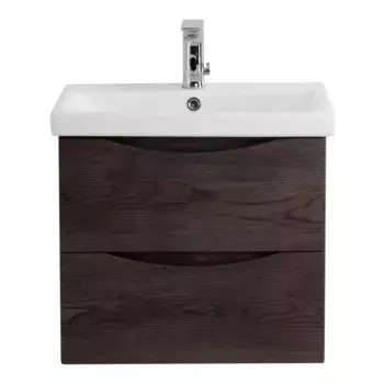 Тумба с раковиной Belbagno Marino-Cer 60 темное дерево