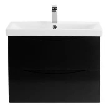 Тумба с раковиной Belbagno Marino-Cer 70 черный