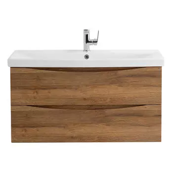 Тумба с раковиной BelBagno Marino-Cer 80 светлое дерево