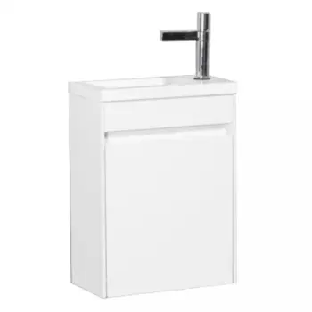 Тумба с раковиной BelBagno Pietra Mini 46 L белый