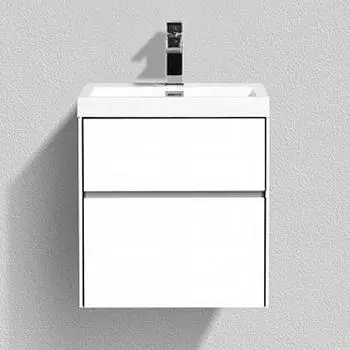 Тумба с раковиной Belbagno Pietra mini 50 белый