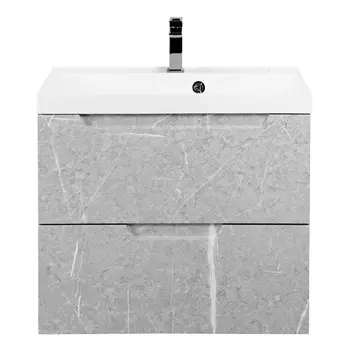 Тумба с раковиной BelBagno Vittoria 80 серый