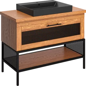 Тумба с раковиной Belinza Trellis 100 грецкий орех