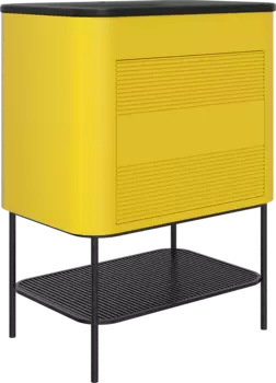 Тумба с раковиной Belinza Twist plus 65 желтая