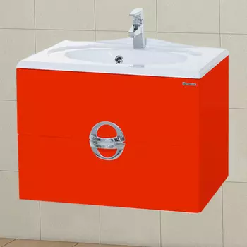 Тумба с раковиной Bellezza Флоренция 100 красная
