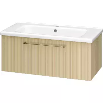 Тумба с раковиной Brevita Alicante 90 капучино