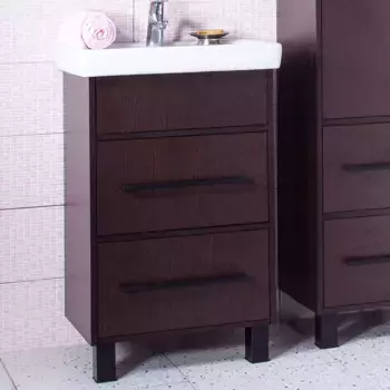 Тумба с раковиной Бриклаер Чили 55 венге С