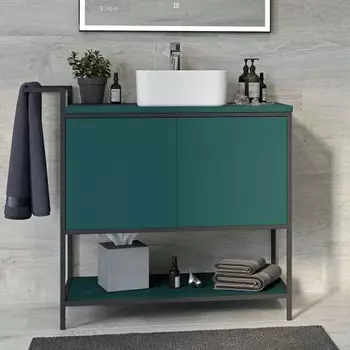 Тумба с раковиной Cersanit Botanique 100