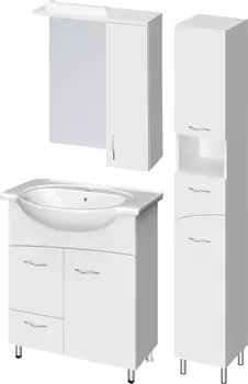 Тумба с раковиной Cersanit Erica new 70