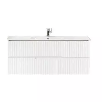 Тумба с раковиной Cezares Duet 120х50 белая