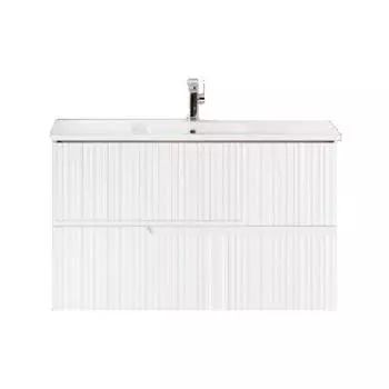 Тумба с раковиной Cezares Duet 57х50 белая