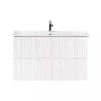 Тумба с раковиной Cezares Duet 57х50 белая