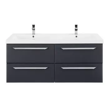 Тумба с раковиной Cezares Eco 120х50 черная