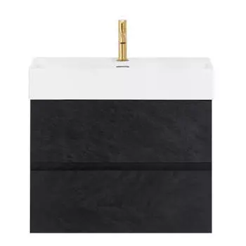 Тумба с раковиной Cezares Molveno 46 60х50 черная