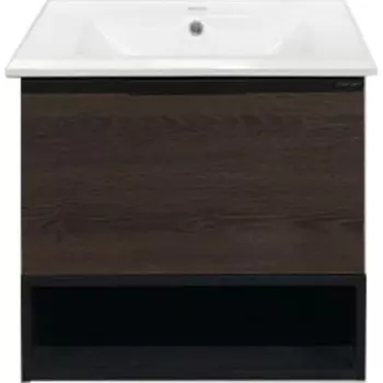 Тумба с раковиной Comforty Франкфурт 60 дуб коричневый