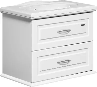 Тумба с раковиной Edelform Mero 80 белая