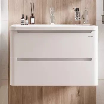 Тумба с раковиной Grossman Адель 80 подвесная