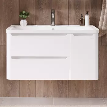 Тумба с раковиной Grossman Адель 90 подвесная