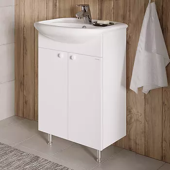 Тумба с раковиной Grossman Крит-Эко 50