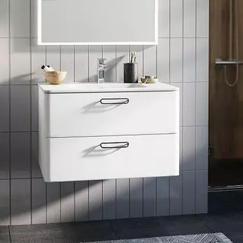 Тумба с раковиной Iddis Brick 80