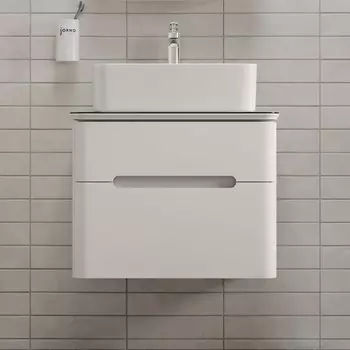 Тумба с раковиной Jorno Bosko 60, подвесная