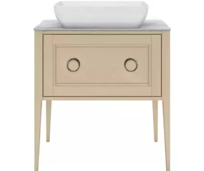 Тумба с раковиной Kerama Marazzi Plaza Classic Neo 80 капучино матовый