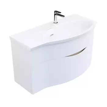 Тумба с раковиной Kerama Marazzi Riva 100 белая матовая