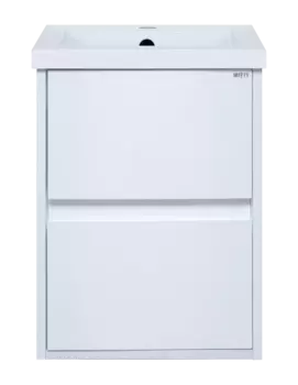 Тумба с раковиной Misty Алиса 40 белый