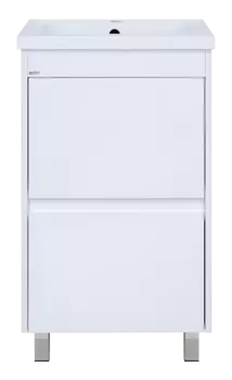 Тумба под раковину Misty Алиса 50 напольная, белая