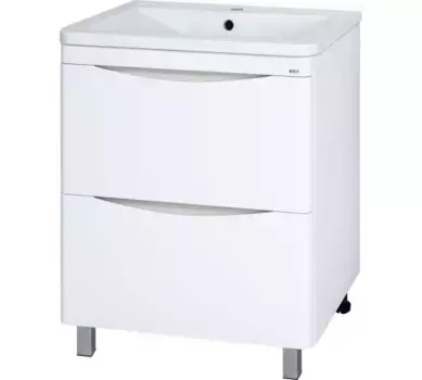 Тумба с раковиной Misty Атлантик 100 белая