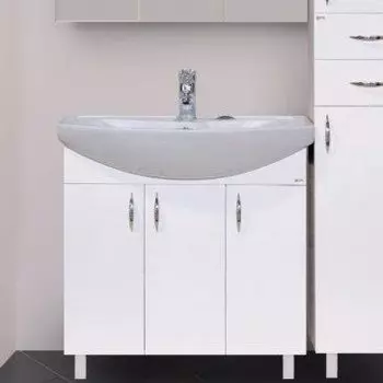 Тумба с раковиной Misty Балтика 80 прямая