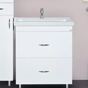 Тумба с раковиной Misty Фостер 60 с 2 ящиками