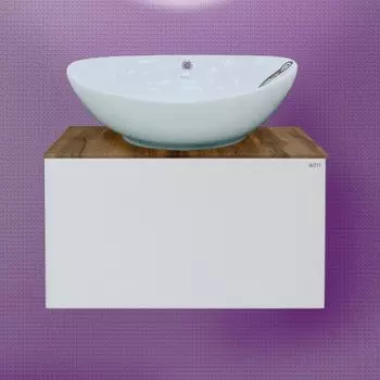 Тумба с раковиной Misty Ива 60 1 ящик