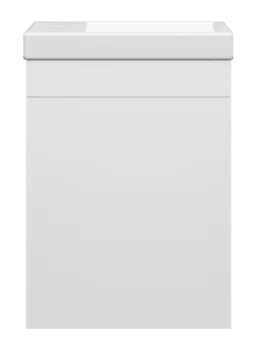 Тумба с раковиной Misty Мини 40 белая матовая