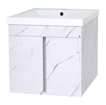 Тумба с раковиной Misty Торос 50 белая матовая